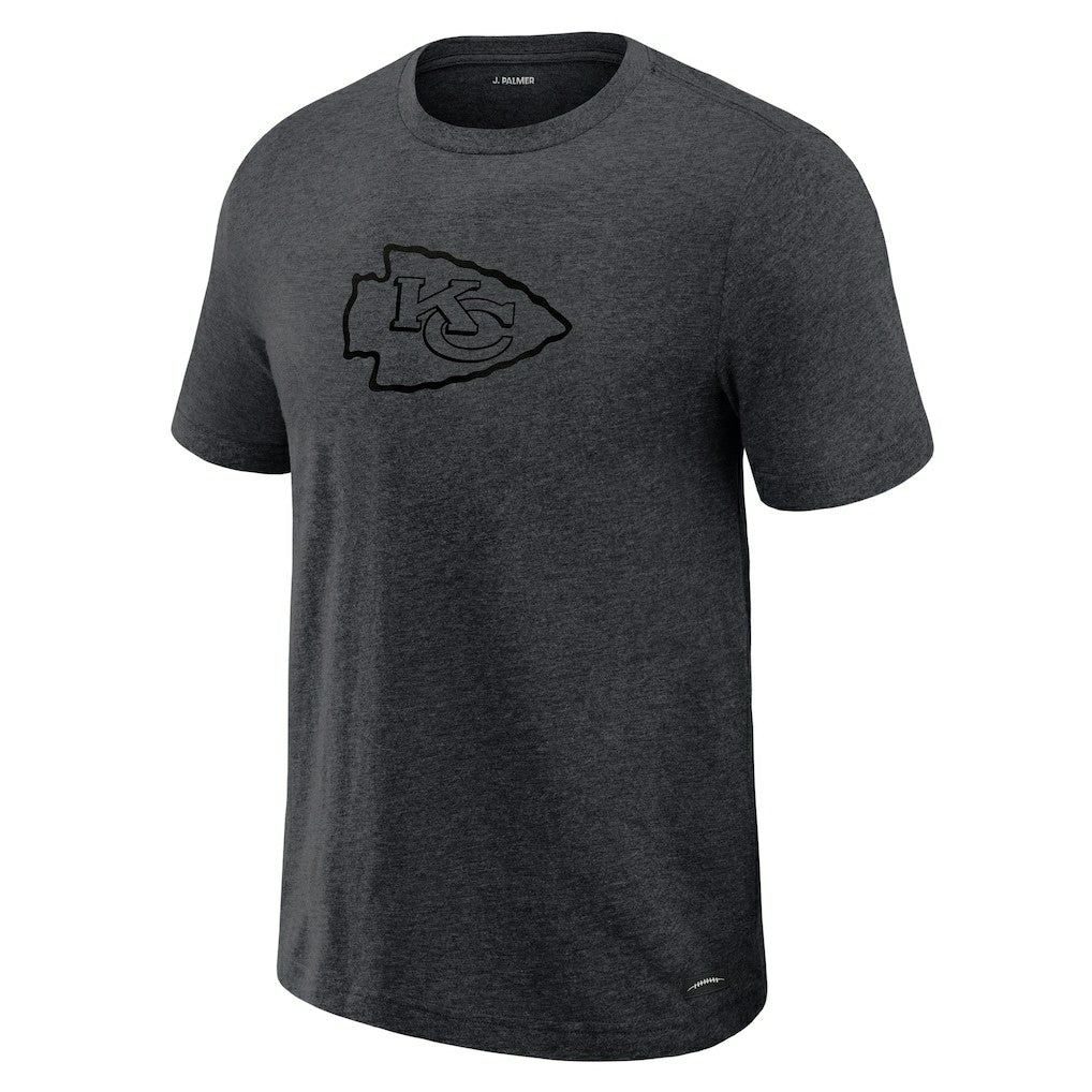 Kansas City Chiefs J. Palmer Players Lounge Tri-Blend T-Shirt - Graphite outlet