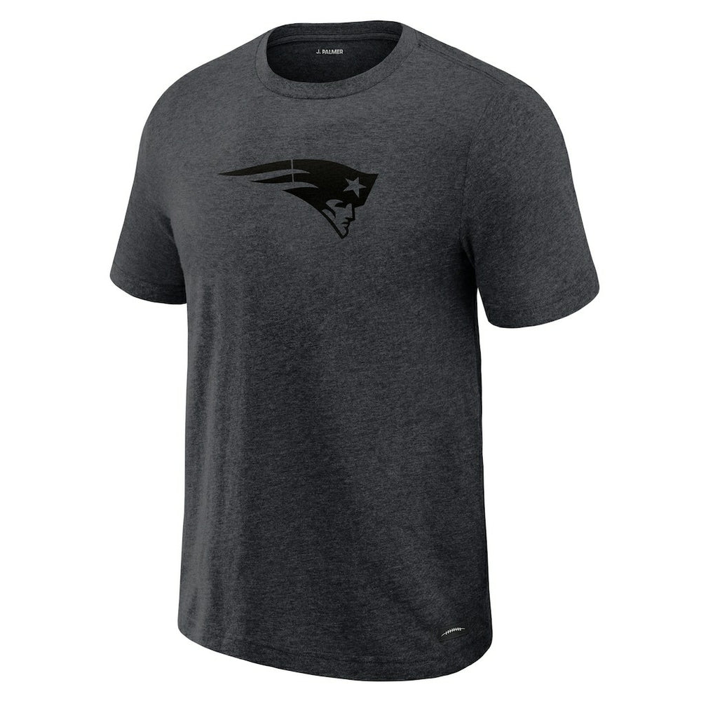 New England Patriots J. Palmer Players Lounge Tri-Blend T-Shirt - Graphite outlet