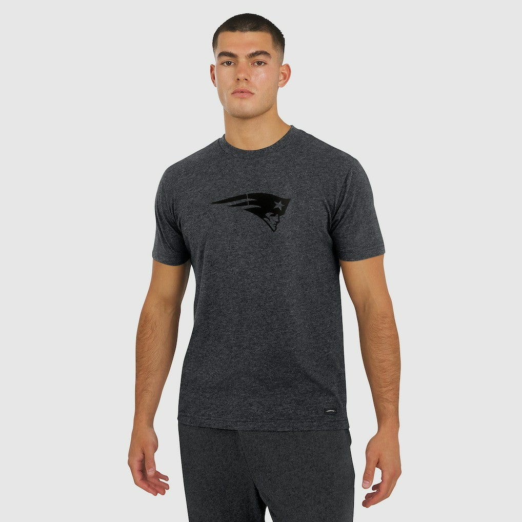 New England Patriots J. Palmer Players Lounge Tri-Blend T-Shirt - Graphite outlet