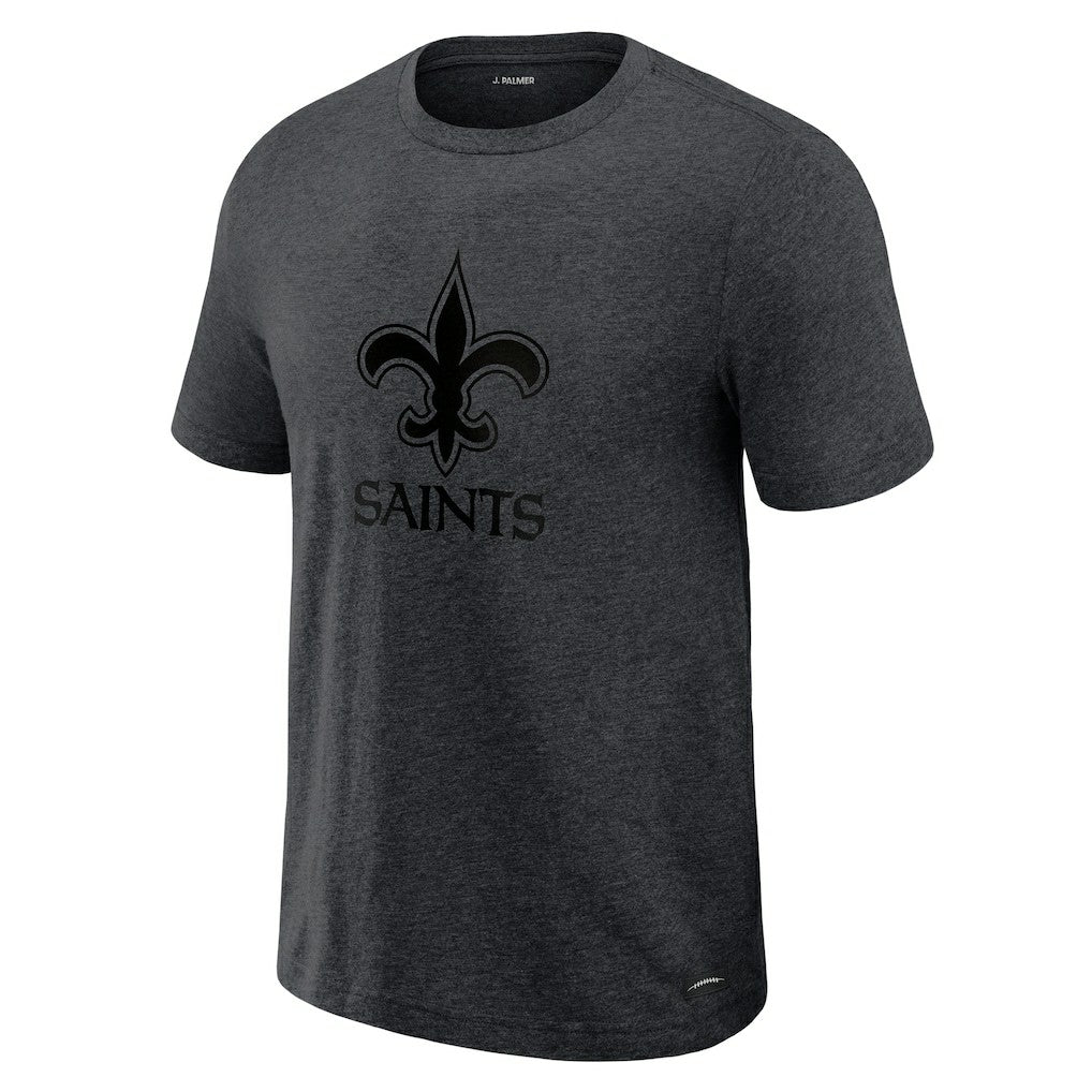 New Orleans Saints J. Palmer Players Lounge Tri-Blend T-Shirt - Graphite discount