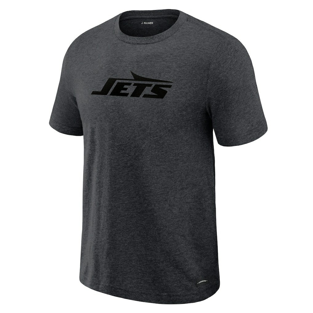 New York Jets J. Palmer Players Lounge Tri-Blend T-Shirt - Graphite cheap