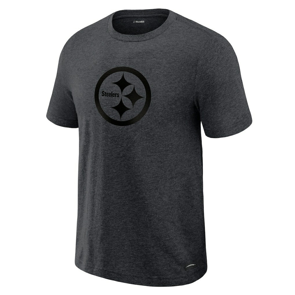 Pittsburgh Steelers J. Palmer Players Lounge Tri-Blend T-Shirt - Graphite cheap