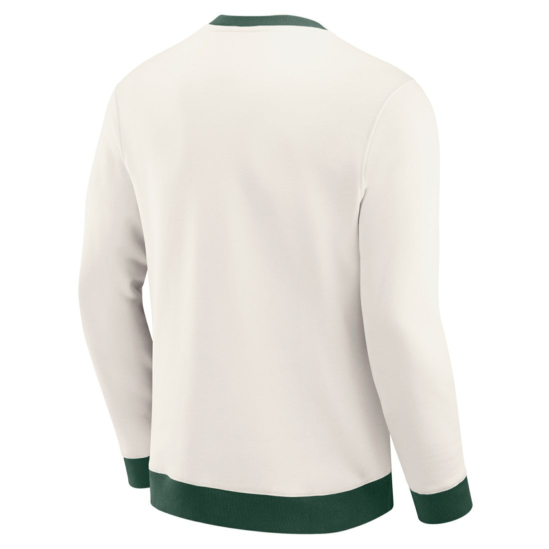 Green Bay Packers Darius Rucker Collection Colorblock Pullover Sweatshirt - Cream discount