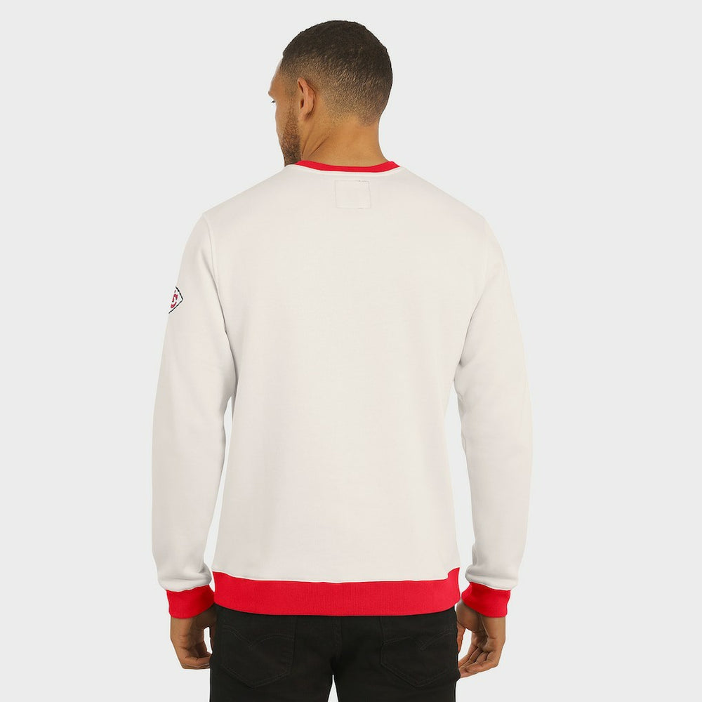 Kansas City Chiefs Darius Rucker Collection Colorblock Pullover Sweatshirt - Cream outlet