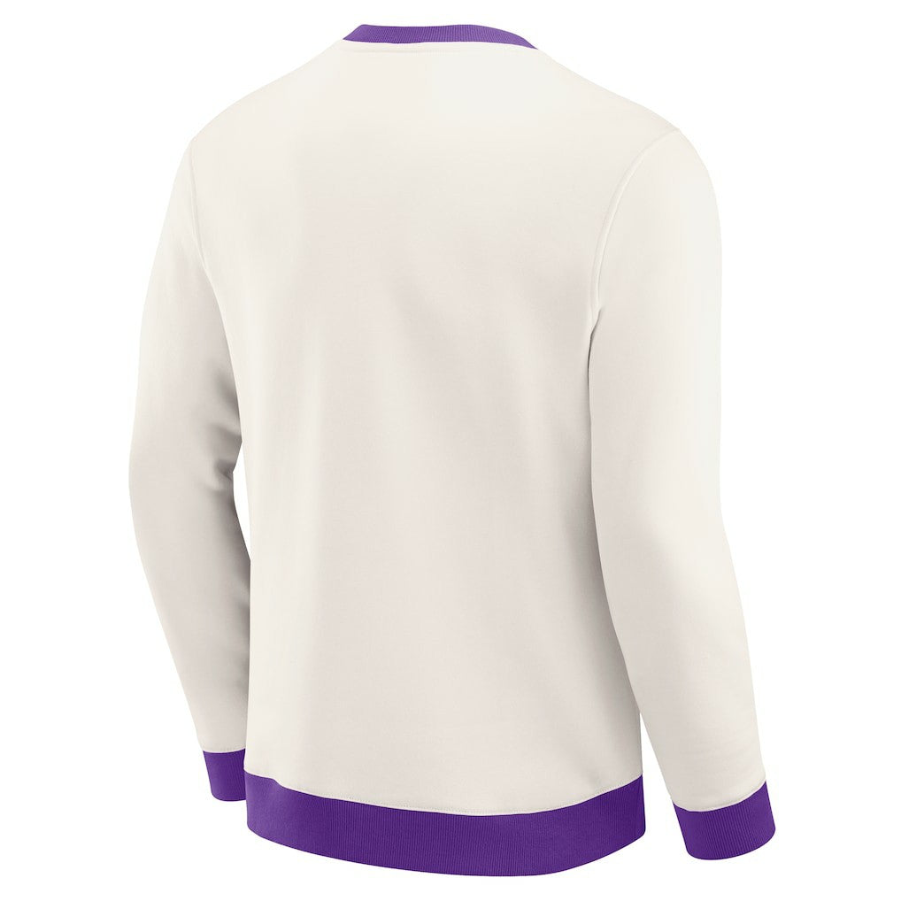 Minnesota Vikings Darius Rucker Collection Colorblock Pullover Sweatshirt - Cream online