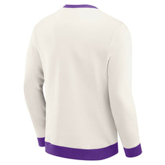 Minnesota Vikings Darius Rucker Collection Colorblock Pullover Sweatshirt - Cream online