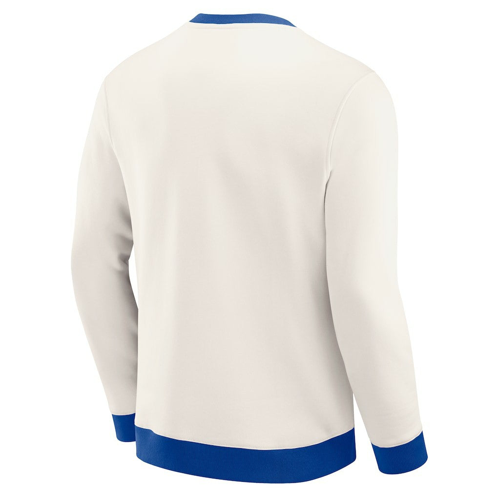 Buffalo Bills Darius Rucker Collection Colorblock Pullover Sweatshirt - Cream discount