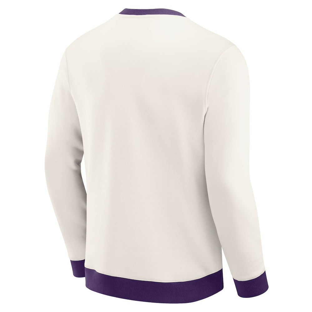 Baltimore Ravens Darius Rucker Collection Colorblock Pullover Sweatshirt - Cream outlet