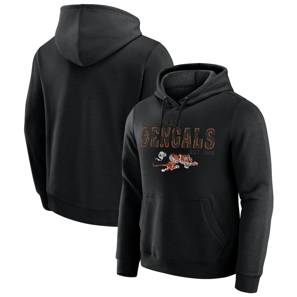 Cincinnati Bengals Darius Rucker Collection Hoodie - Heather Black on sale