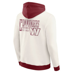 Washington Commanders Darius Rucker Collection Distressed Graphics Full-Zip Hoodie - Cream on sale