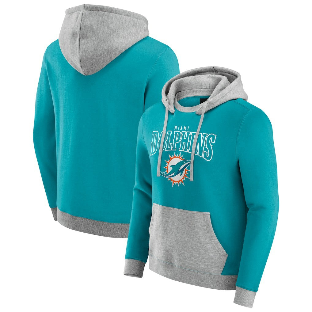 Miami Dolphins Darius Rucker Collection Coaches Hoodie - Aqua online