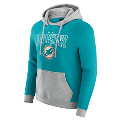 Miami Dolphins Darius Rucker Collection Coaches Hoodie - Aqua online