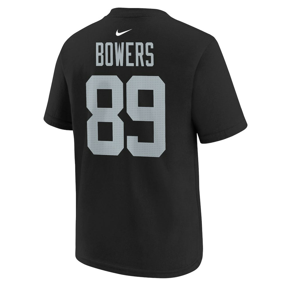 Brock Bowers Las Vegas Raiders Youth Player Name & Number T-Shirt - Black outlet