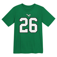 Saquon Barkley Philadelphia Eagles Preschool Player Name & Number T-Shirt - Kelly Green cheap