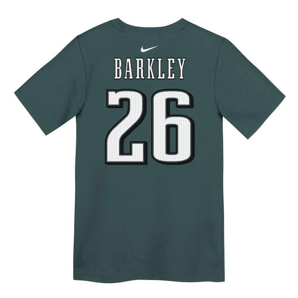 Saquon Barkley Philadelphia Eagles Preschool Player Name & Number T-Shirt - Midnight Green cheap