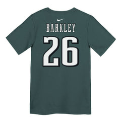 Saquon Barkley Philadelphia Eagles Preschool Player Name & Number T-Shirt - Midnight Green cheap