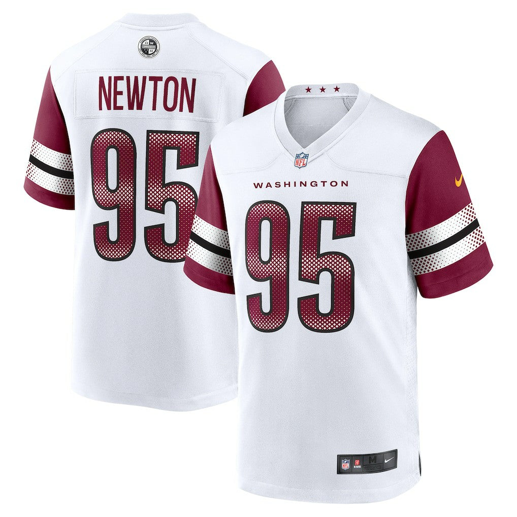 Jer'Zhan Newton Washington Commanders Game Jersey - White discount