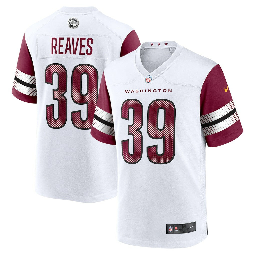Jeremy Reaves Washington Commanders Game Jersey - White sale
