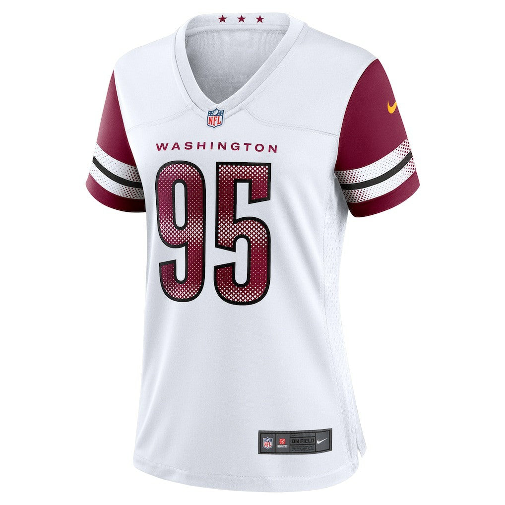 Jer'Zhan Newton Washington Commanders Women's Game Jersey - White outlet
