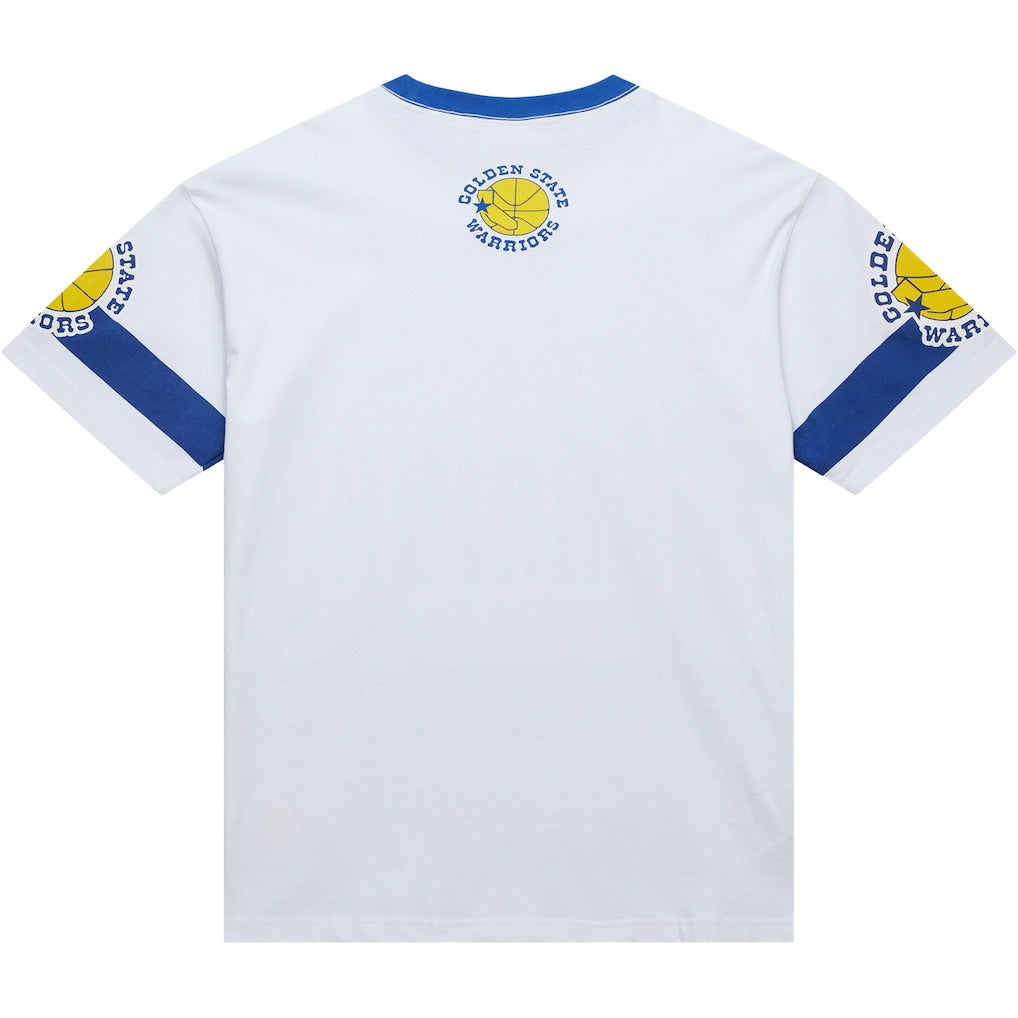 Golden State Warriors Unisex Hardwood Classics Vintage Team Origins Premium T-Shirt sale - White online