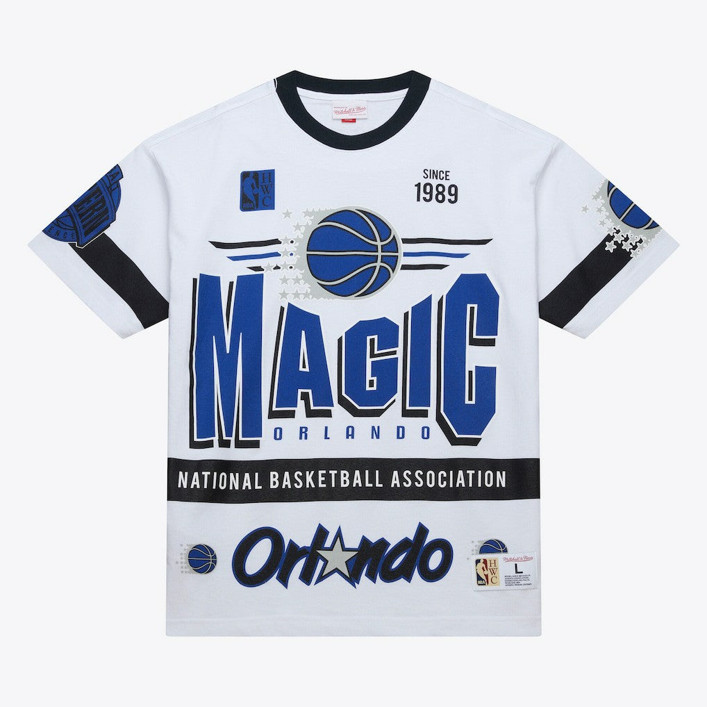 Orlando Magic Unisex Hardwood Classics Vintage Team Origins Premium T-Shirt - White on sale