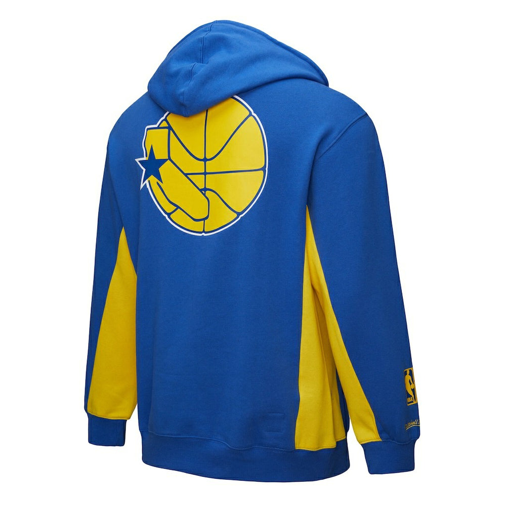Golden State Warriors Hardwood Classics Team Origins Fleece Pullover Hoodie sale - Royal discount