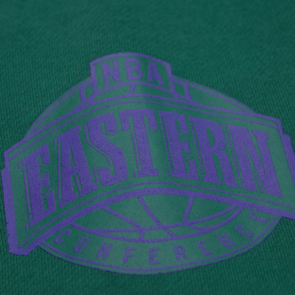 Milwaukee Bucks Hardwood Classics Team Origins Fleece Pullover Hoodie - Hunter Green on sale