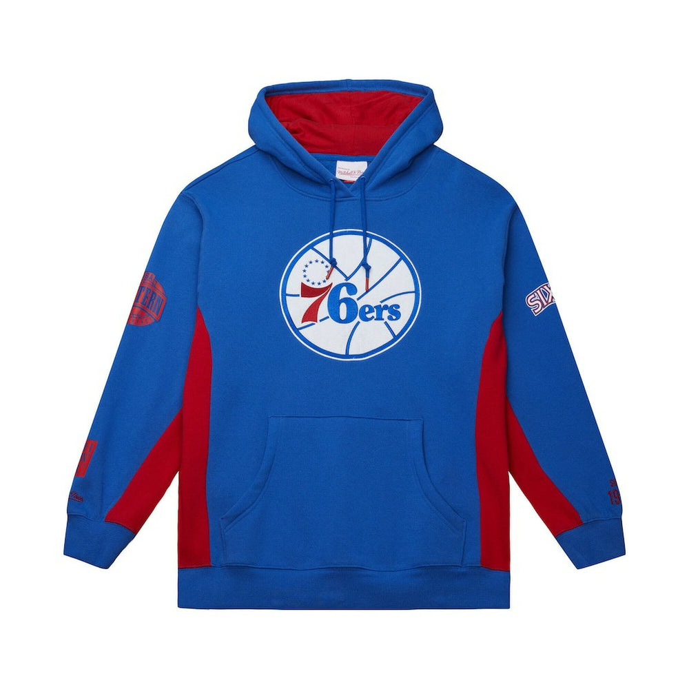 Philadelphia 76ers Hardwood Classics Team Origins Fleece Pullover Hoodie - Royal online