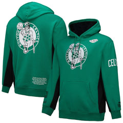 Boston Celtics Hardwood Classics Team Origins Fleece Pullover Hoodie - Kelly Green outlet