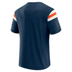 Houston Astros Darius Rucker Collection Distressed Sleeve Stripe T-Shirt Navy