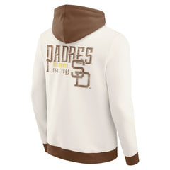 San Diego Padres Darius Rucker Collection Men's Polar Fleece Full-Zip Hoodie Cream