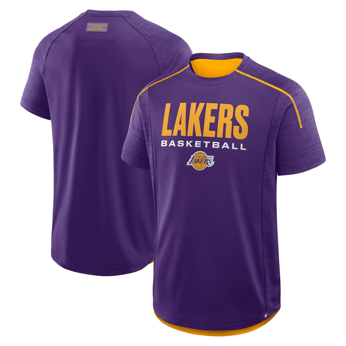 Los Angeles Lakers Inbound Pass Play Practice T-Shirt - Purple outlet