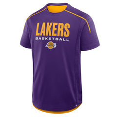 Los Angeles Lakers Inbound Pass Play Practice T-Shirt - Purple outlet