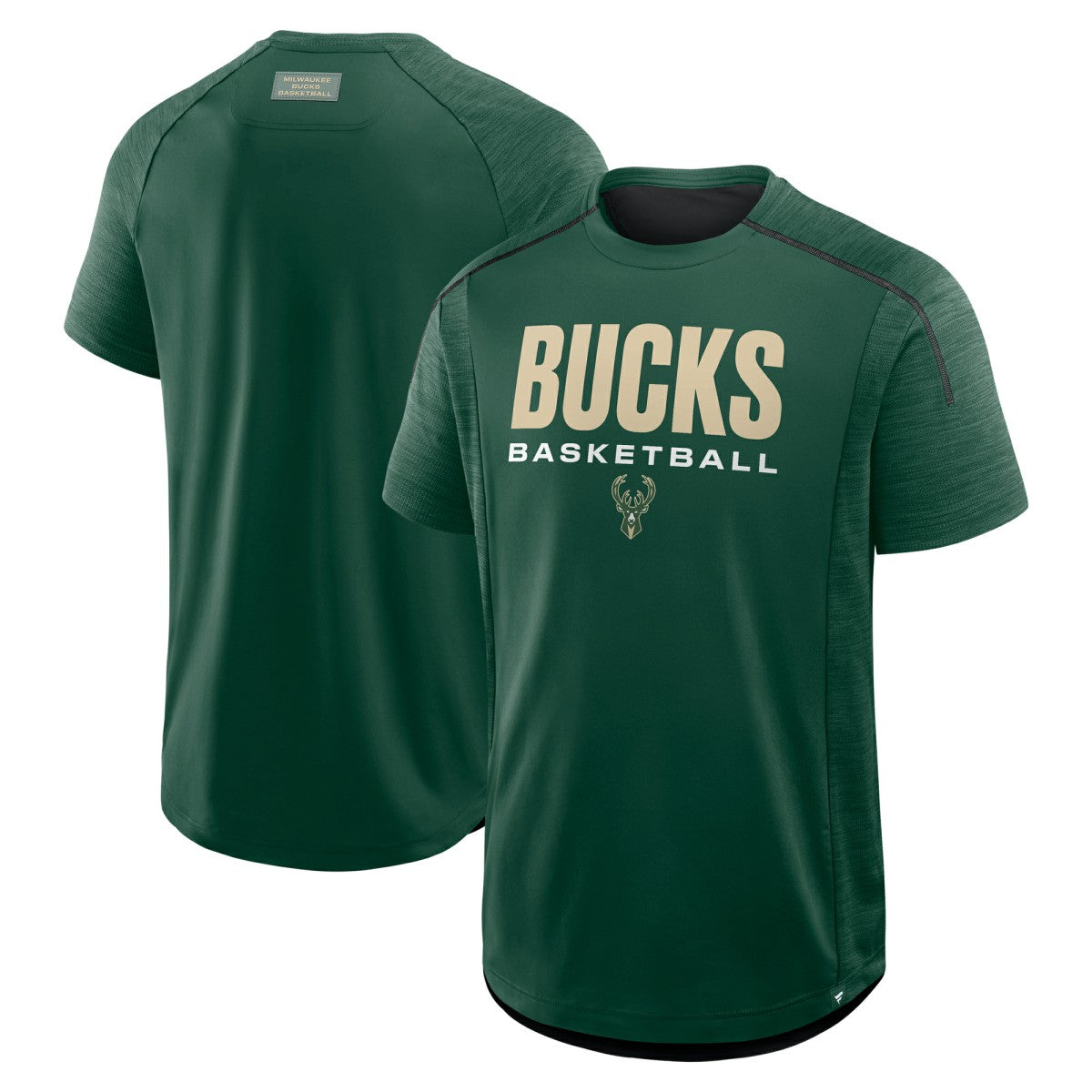 Milwaukee Bucks Inbound Pass Play Practice T-Shirt - Hunter Green shop