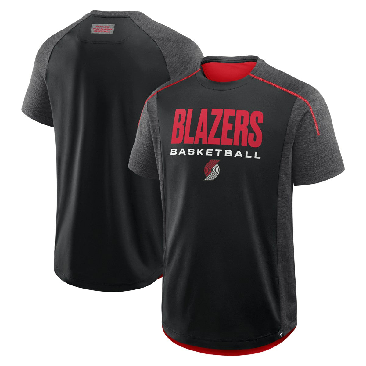 Portland Trail Blazers Inbound Pass Play Practice T-Shirt - Black outlet