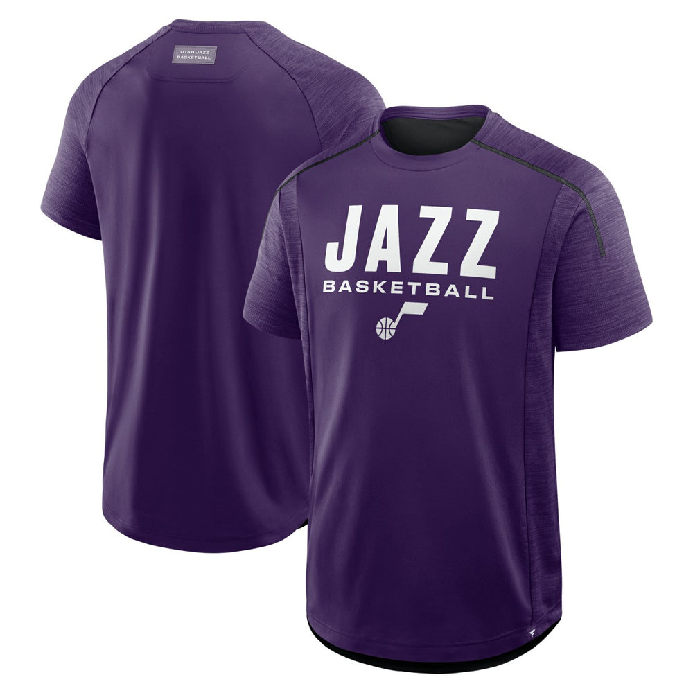 Utah Jazz Inbound Pass Play Practice T-Shirt - Purple on sale