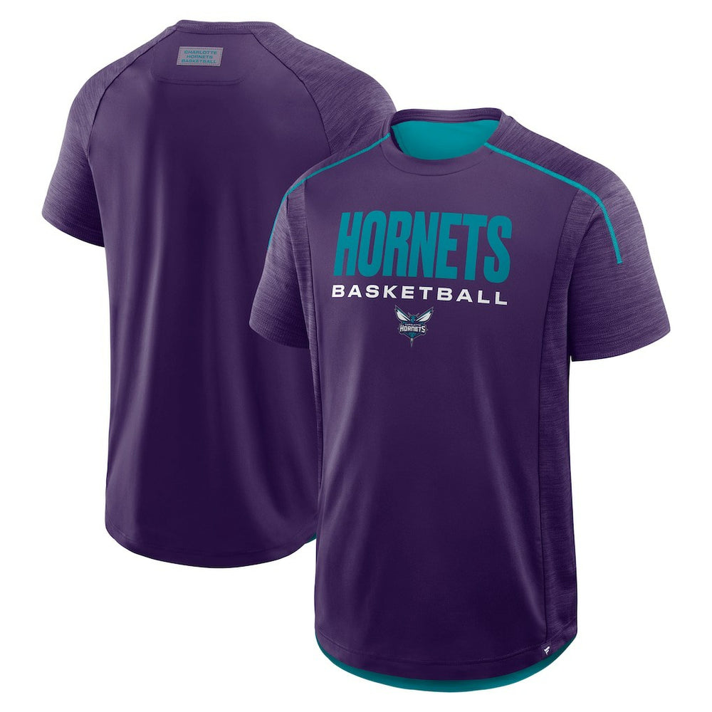 Charlotte Hornets Inbound Pass Play Practice T-Shirt - Purple for sale