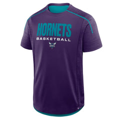 Charlotte Hornets Inbound Pass Play Practice T-Shirt - Purple for sale