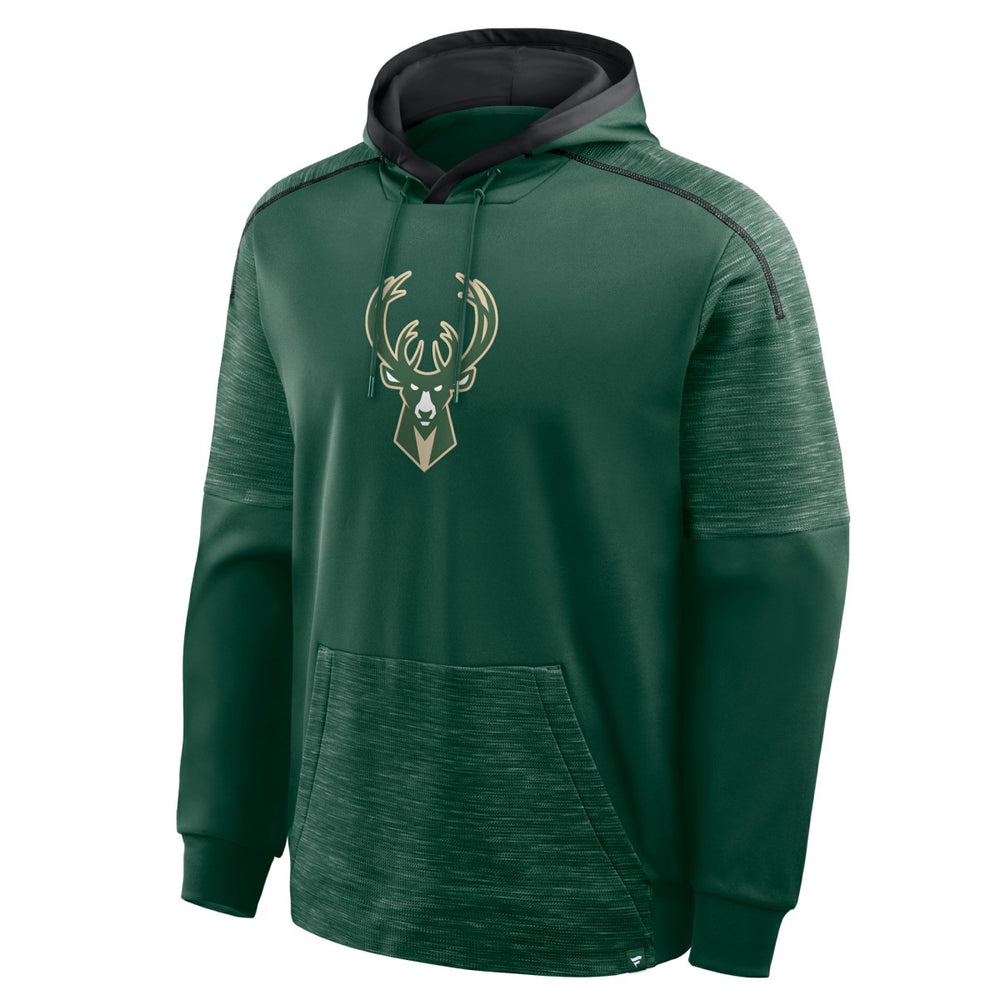 Milwaukee Bucks Pick & Roll Defender Pullover Hoodie - Hunter Green discount