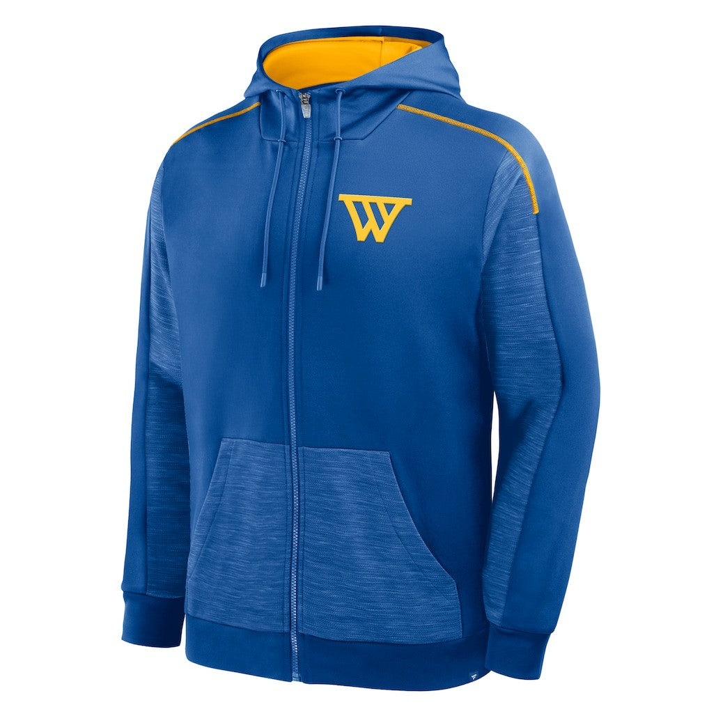Golden State Warriors Back Door Cut Play Defender Full-Zip Hoodie sale - Royal outlet