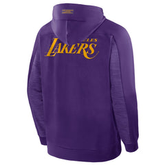Los Angeles Lakers Back Door Cut Play Defender Full-Zip Hoodie - Purple shop