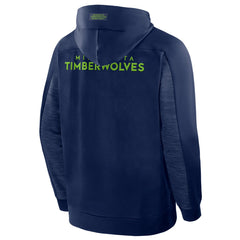 Minnesota Timberwolves Back Door Cut Play Defender Full-Zip Hoodie - Navy shop