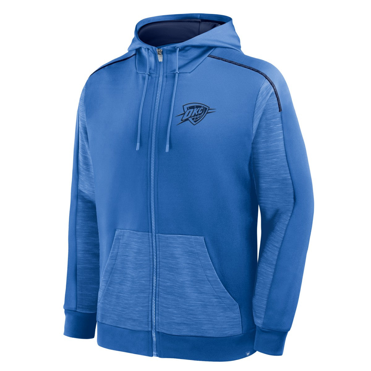 Oklahoma City Thunder Back Door Cut Play Defender Full-Zip Hoodie - Blue sale