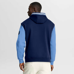 Memphis Grizzlies Half Court Shot Clock Fastbreak Hoodie - Navy/Blue sale