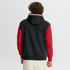 Miami Heat Half Court Shot Clock Fastbreak Hoodie - Black/Red sale