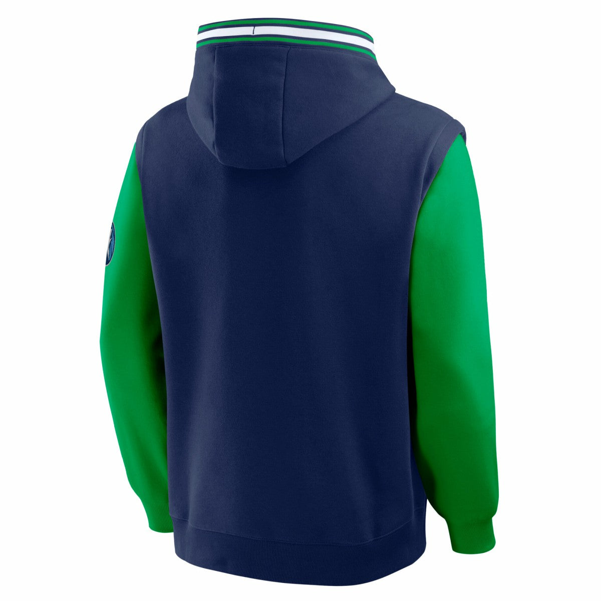 Minnesota Timberwolves Half Court Shot Clock Fastbreak Hoodie - Navy/Green for sale