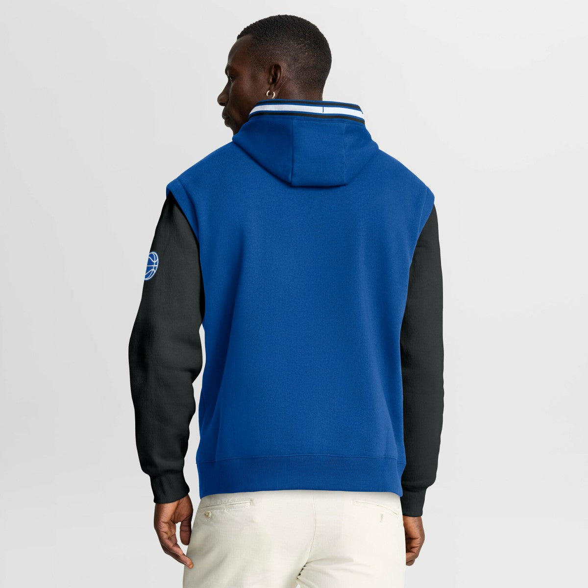 Orlando Magic Half Court Shot Clock Fastbreak Hoodie - Blue/Black sale