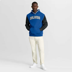 Orlando Magic Half Court Shot Clock Fastbreak Hoodie - Blue/Black sale