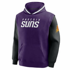 Phoenix Suns Half Court Shot Clock Fastbreak Hoodie - Purple/Black on sale