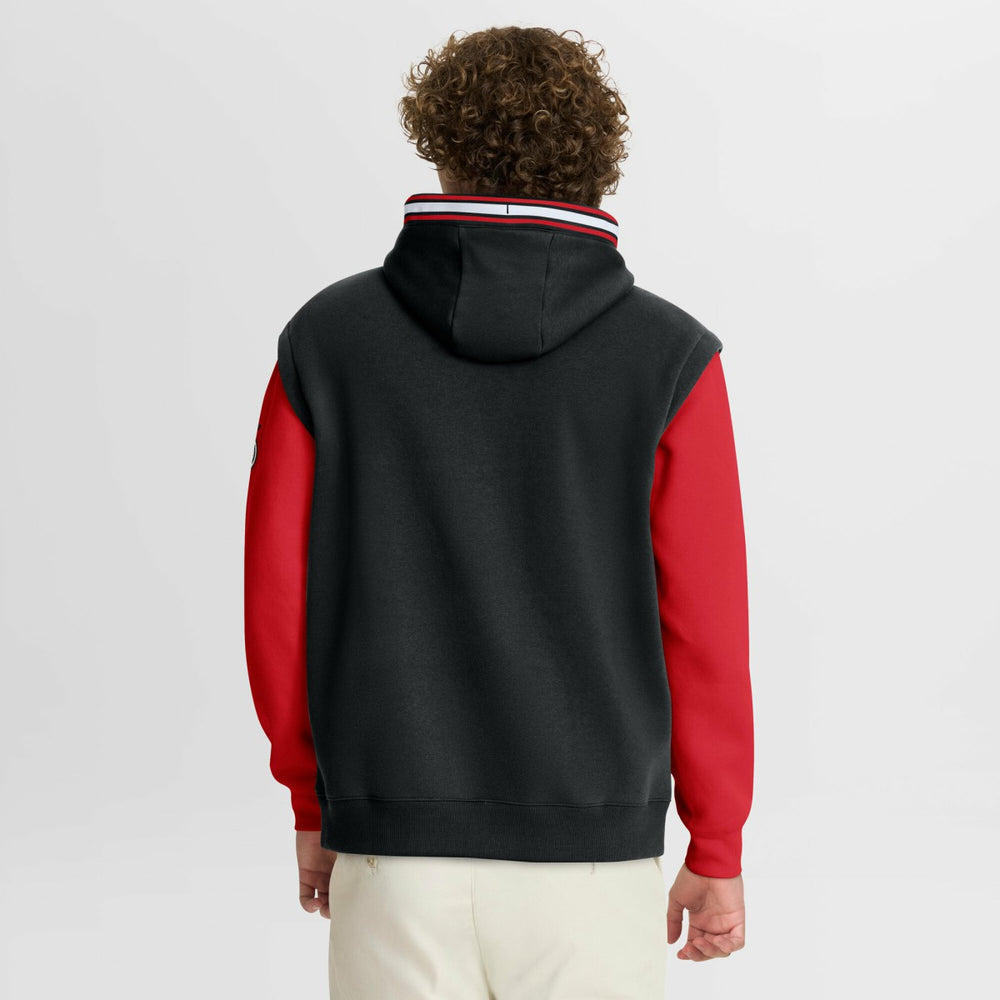 Portland Trail Blazers Half Court Shot Clock Fastbreak Hoodie - Black/Red online
